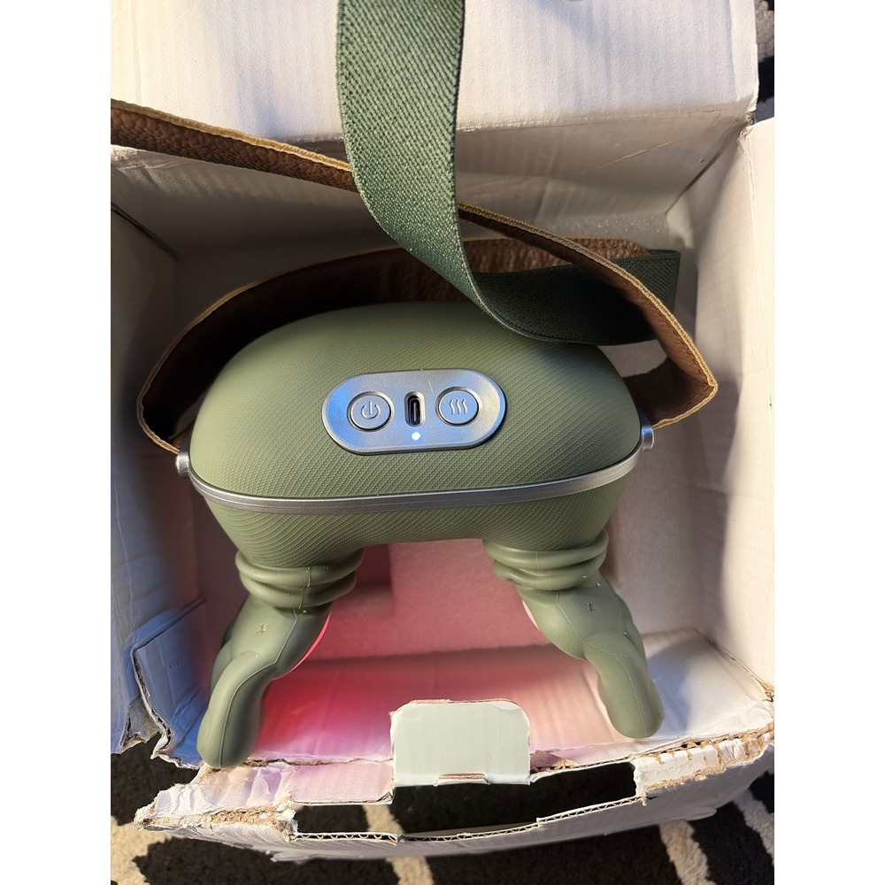 So Shoulder and Neck Massager‎ Unisex OS Moss Green Portable Heat USB-C Model N